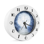 Halloween Moonlight Print Alarm Clock
