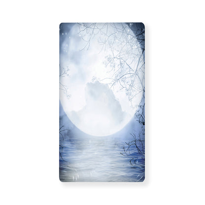 Halloween Moonlight Print Baby Crib Sheet