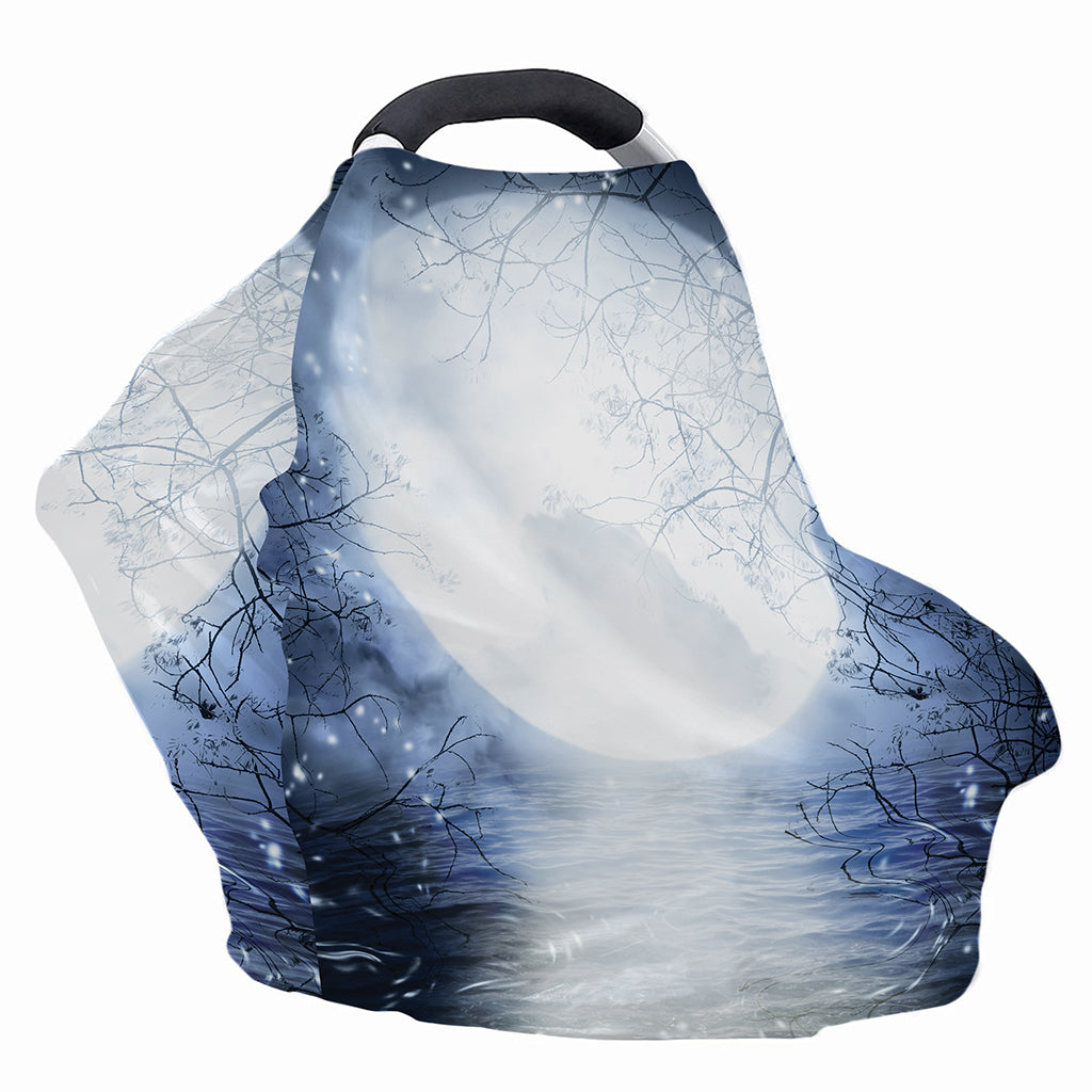 Halloween Moonlight Print Baby Seat Cover