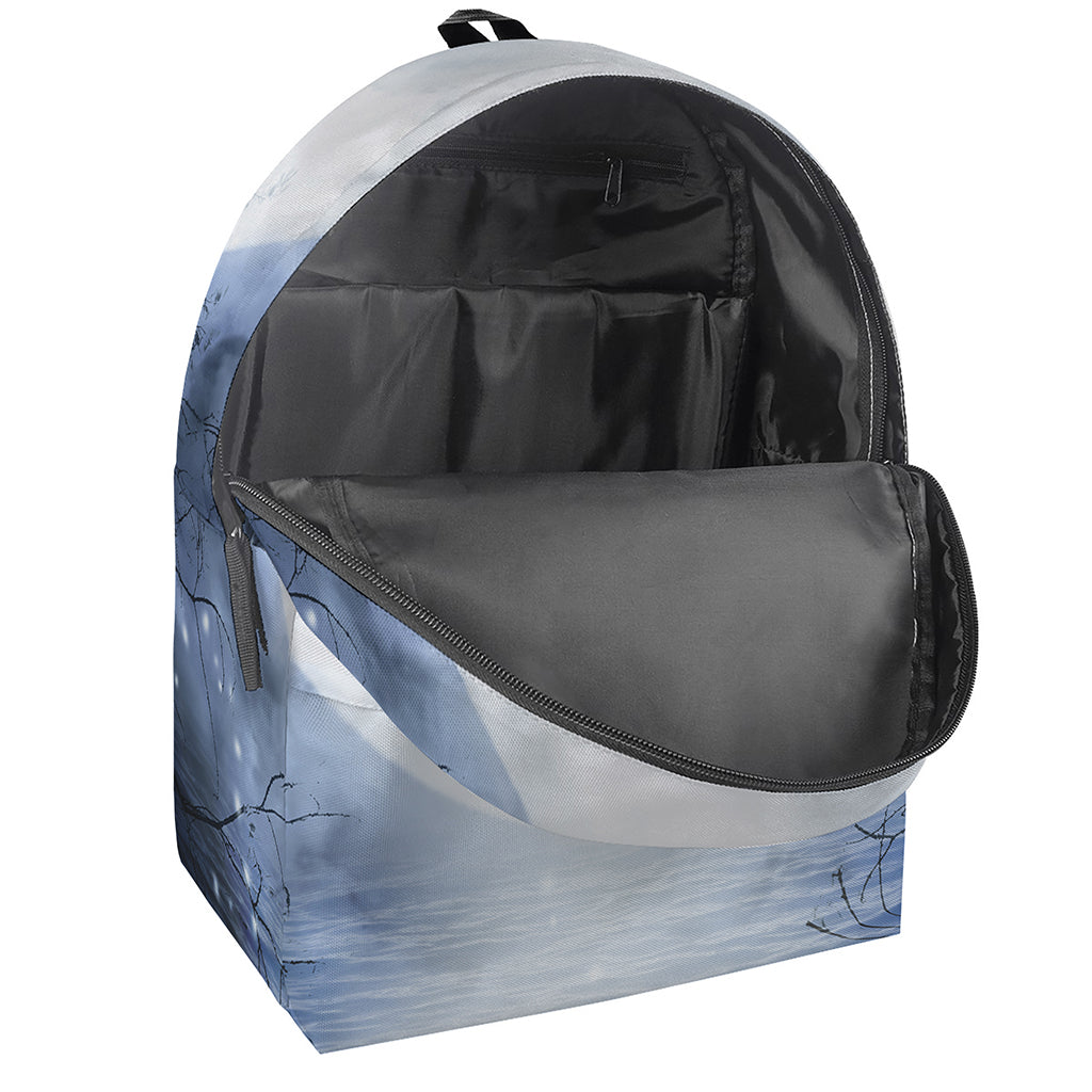 Halloween Moonlight Print Backpack