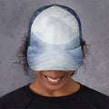 Halloween Moonlight Print Baseball Cap