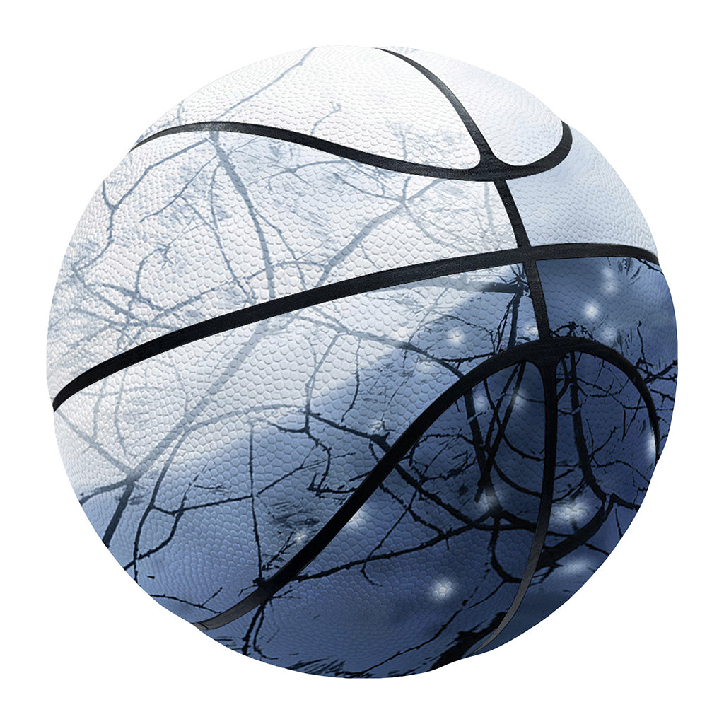 Halloween Moonlight Print Basketball
