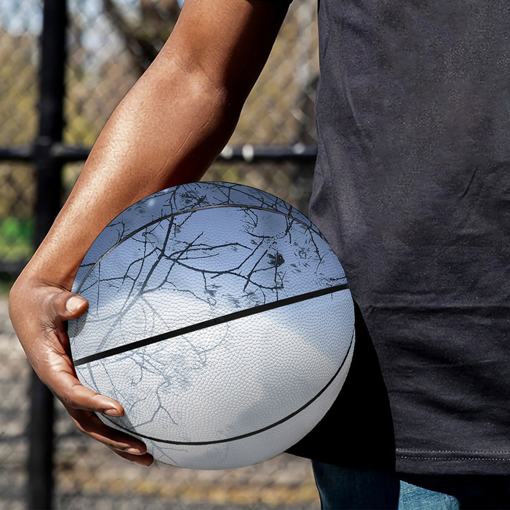 Halloween Moonlight Print Basketball