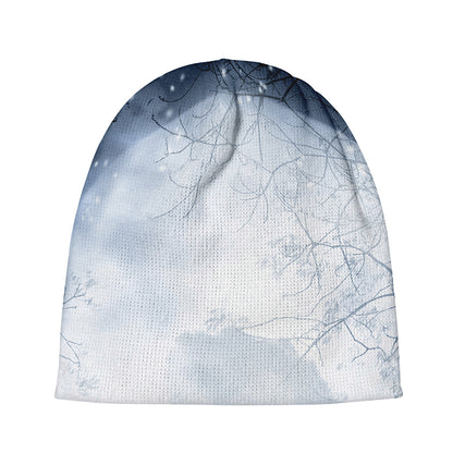 Halloween Moonlight Print Beanie