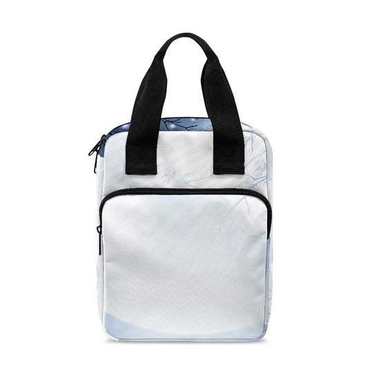 Halloween Moonlight Print Bible Tote Bag