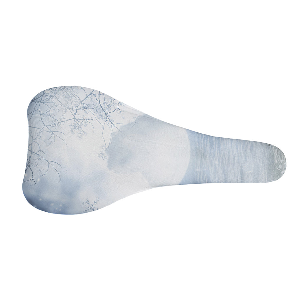 Halloween Moonlight Print Bicycle Seat Cover