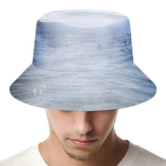 Halloween Moonlight Print Bucket Hat