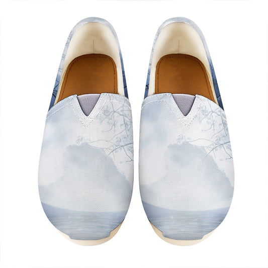 Halloween Moonlight Print Casual Shoes