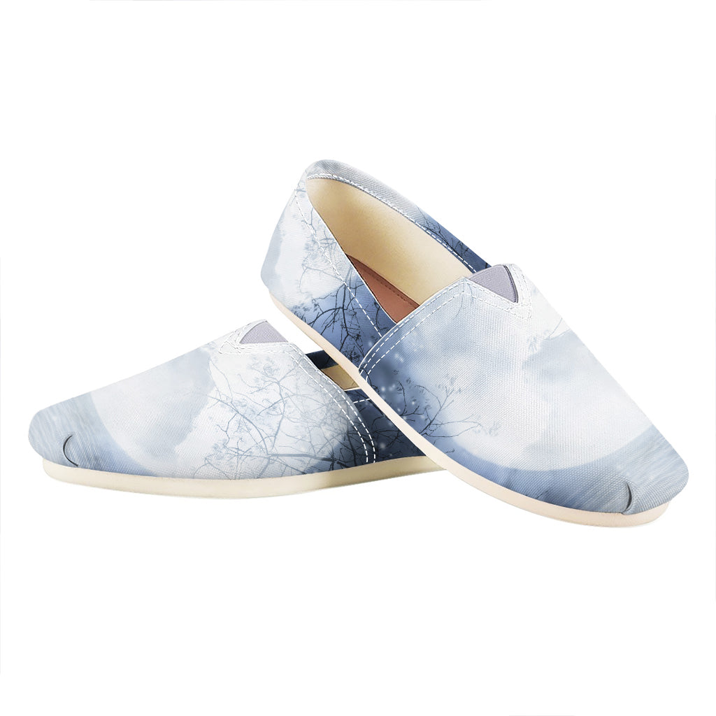 Halloween Moonlight Print Casual Shoes