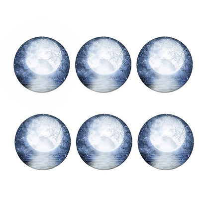 Halloween Moonlight Print Coaster Set