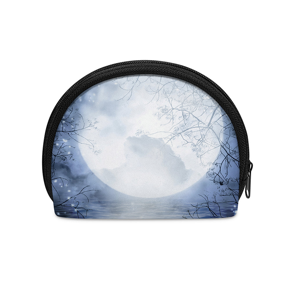 Halloween Moonlight Print Coin Purse