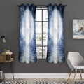 Halloween Moonlight Print Grommet Curtain Panels