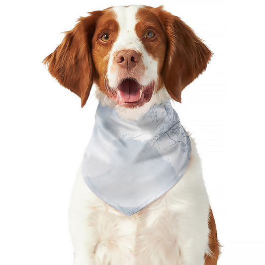 Halloween Moonlight Print Dog Bandana