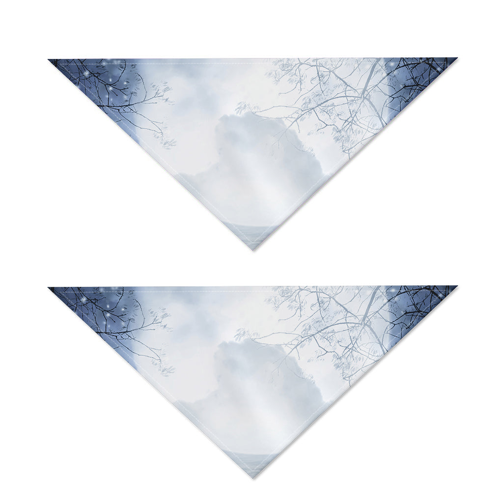 Halloween Moonlight Print Dog Bandana