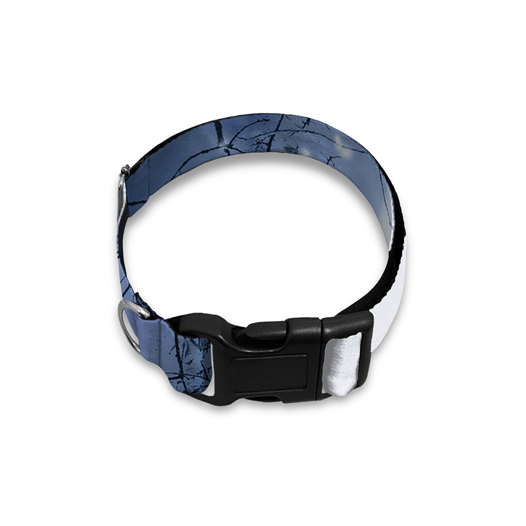 Halloween Moonlight Print Dog Collar
