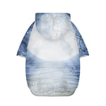 Halloween Moonlight Print Dog Zip Up Hoodie