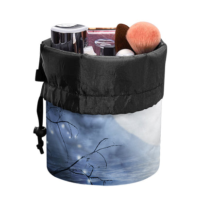 Halloween Moonlight Print Drawstring Makeup Bag