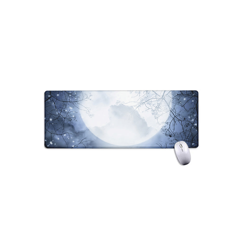 Halloween Moonlight Print Extended Mouse Pad