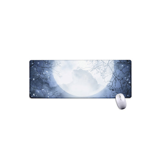 Halloween Moonlight Print Extended Mouse Pad