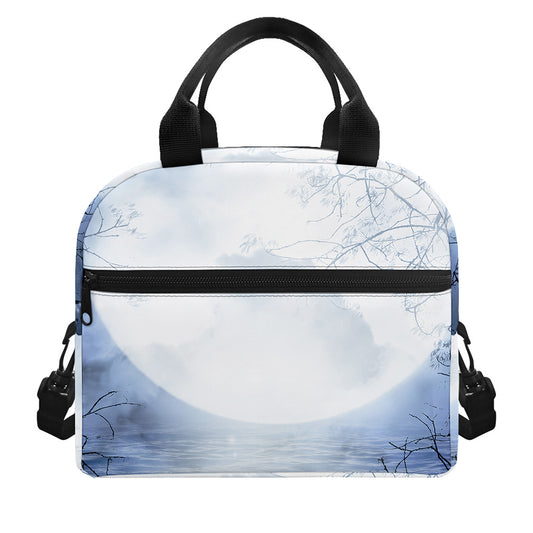 Halloween Moonlight Print Insulated Lunch Bag