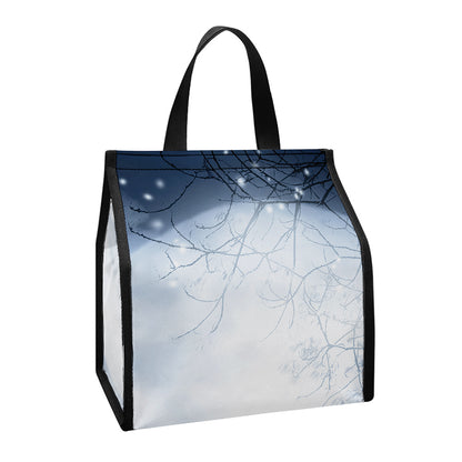 Halloween Moonlight Print Insulated Lunch Tote