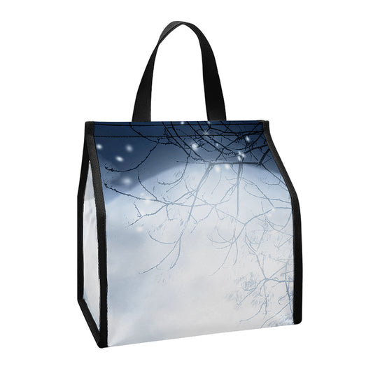 Halloween Moonlight Print Insulated Lunch Tote