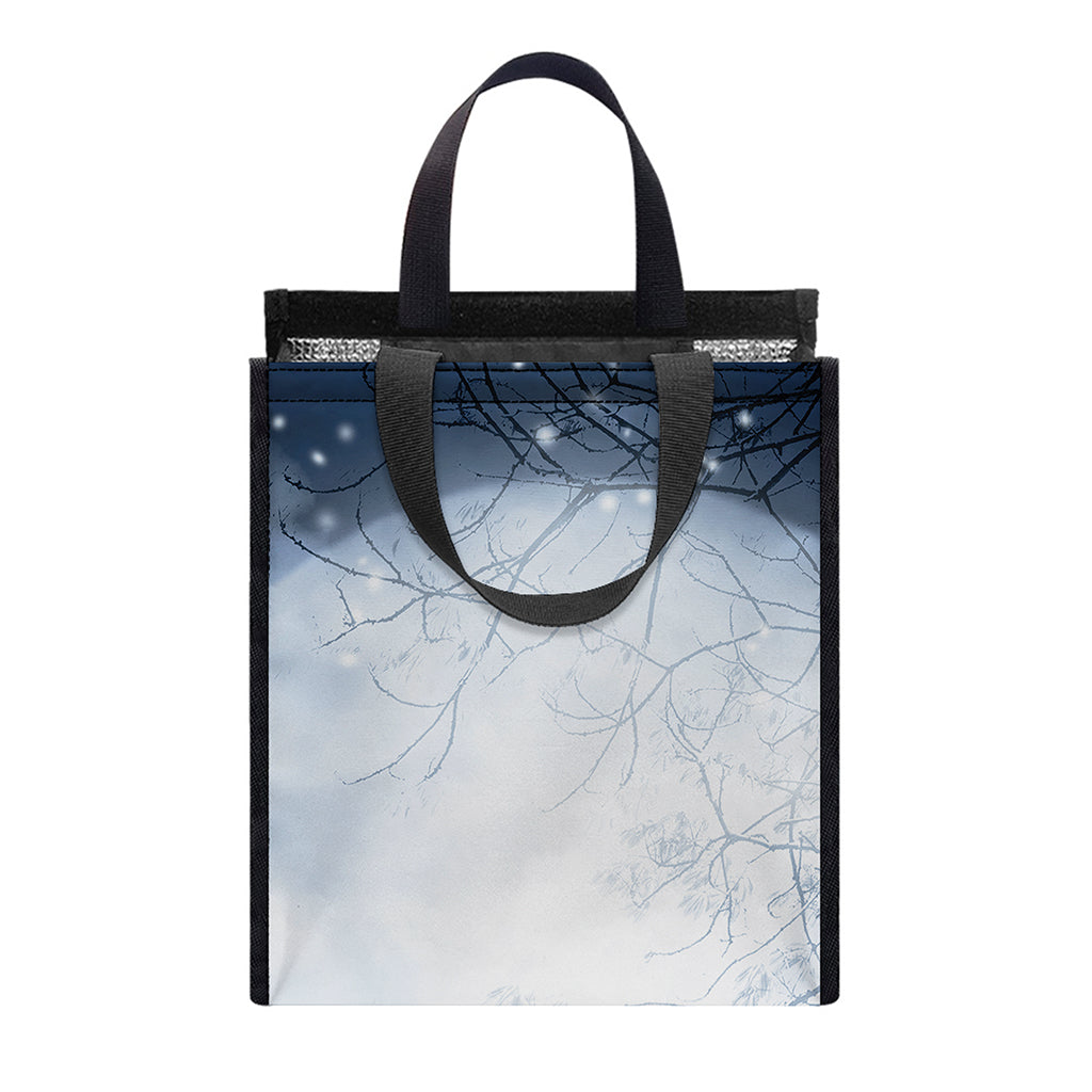 Halloween Moonlight Print Insulated Lunch Tote