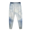 Halloween Moonlight Print Jogger Pants