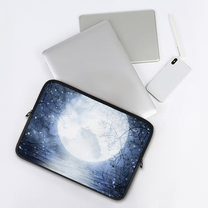 Halloween Moonlight Print Laptop Sleeve