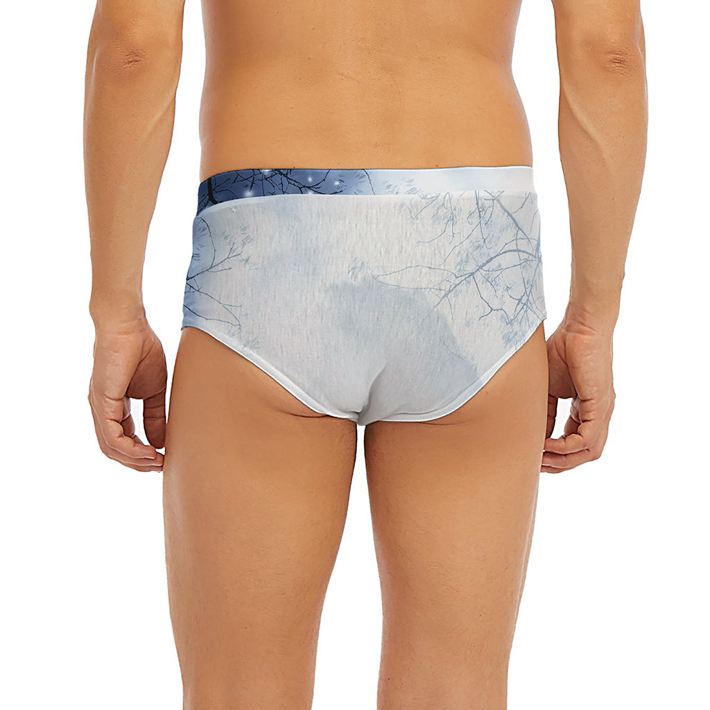 Halloween Moonlight Print Men's Briefs