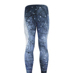 Halloween Moonlight Print Men's leggings