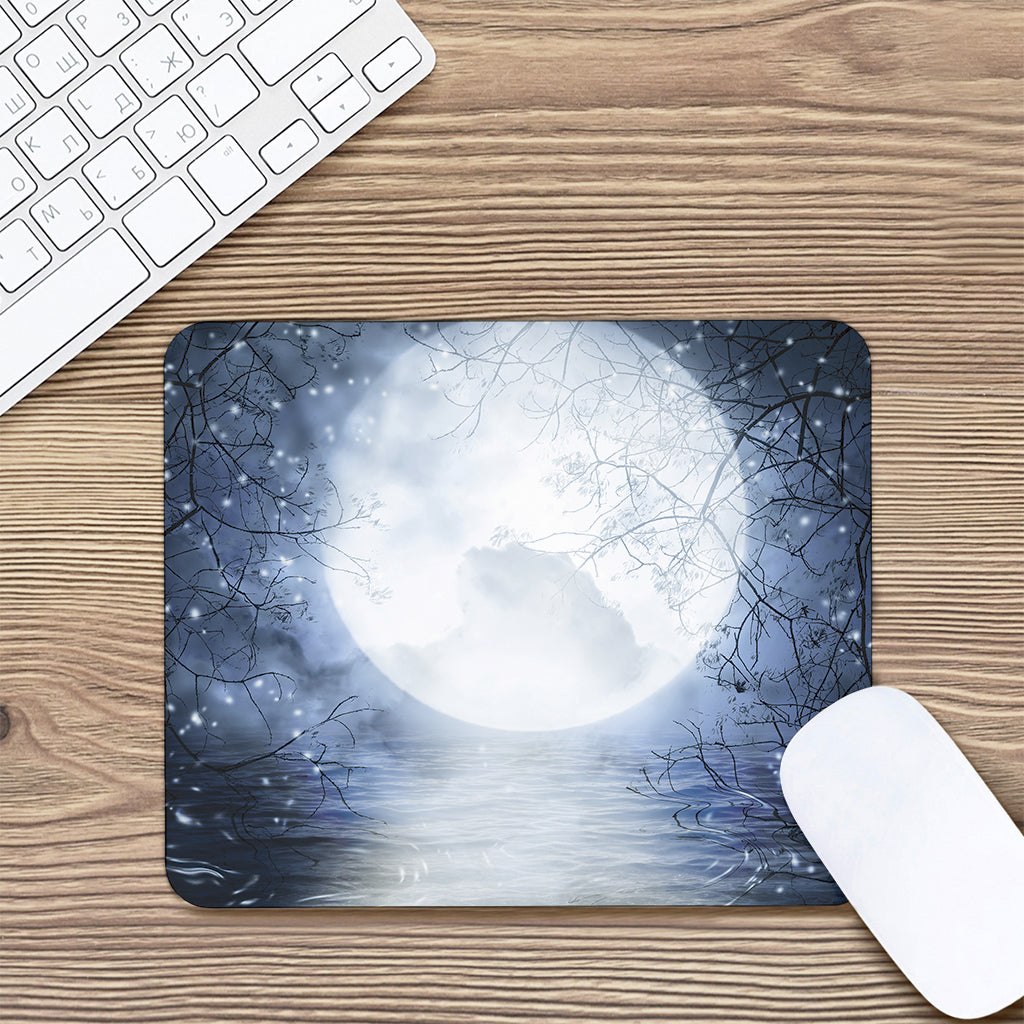 Halloween Moonlight Print Mouse Pad