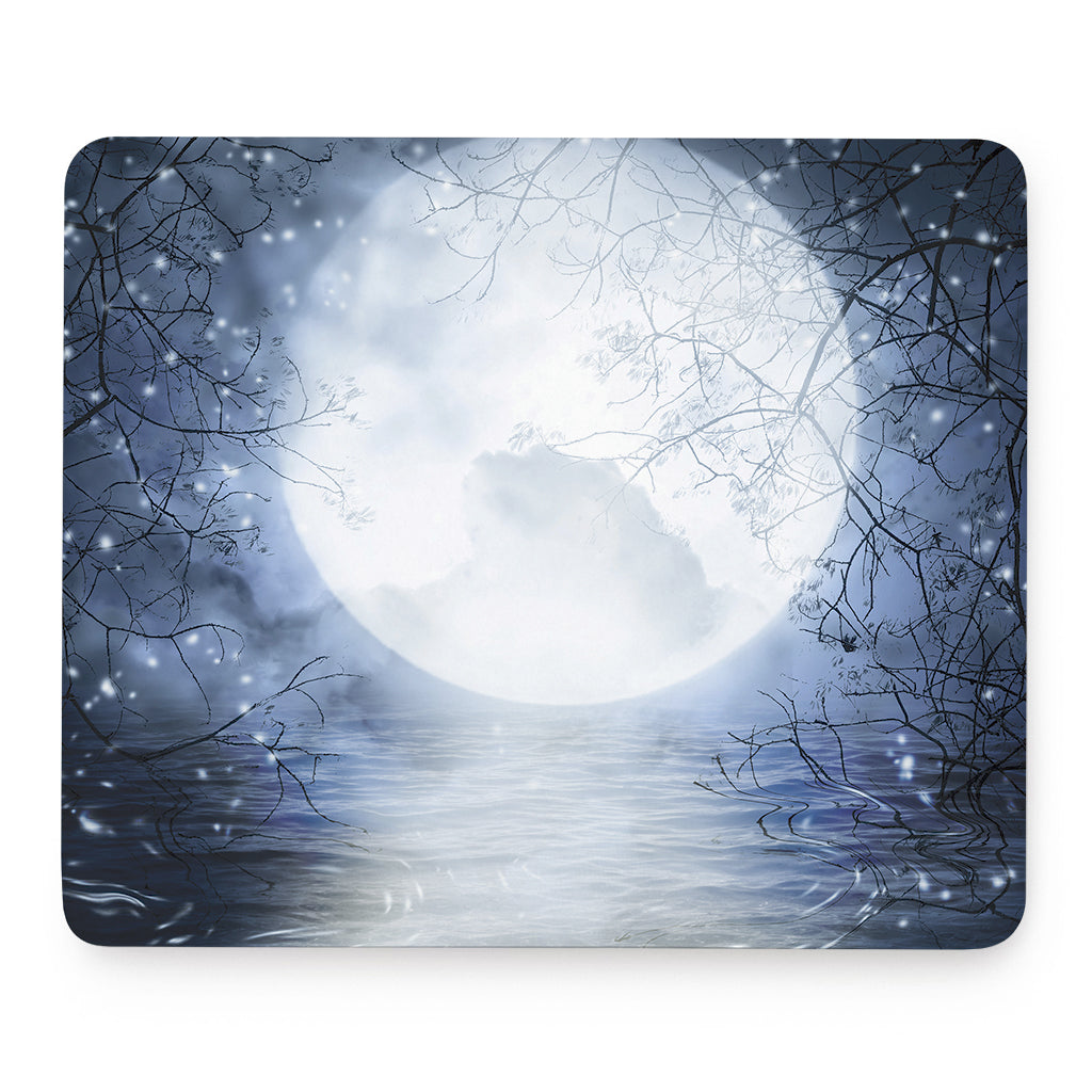 Halloween Moonlight Print Mouse Pad