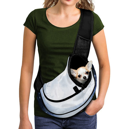 Halloween Moonlight Print Pet Sling Carrier