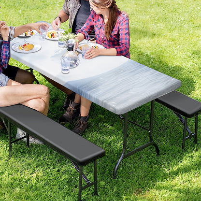 Halloween Moonlight Print Picnic Table Cover