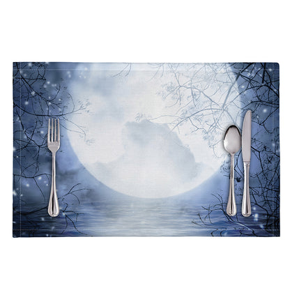 Halloween Moonlight Print Placemat