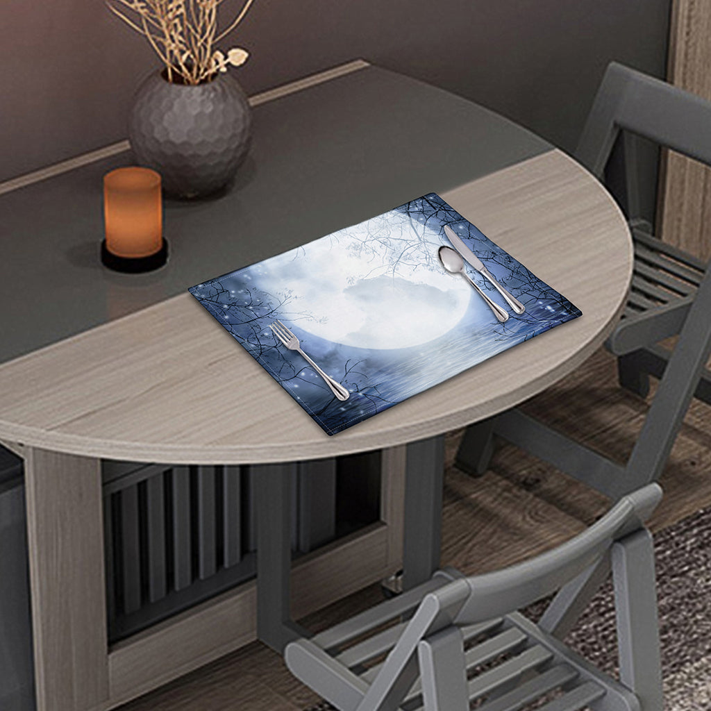Halloween Moonlight Print Placemat