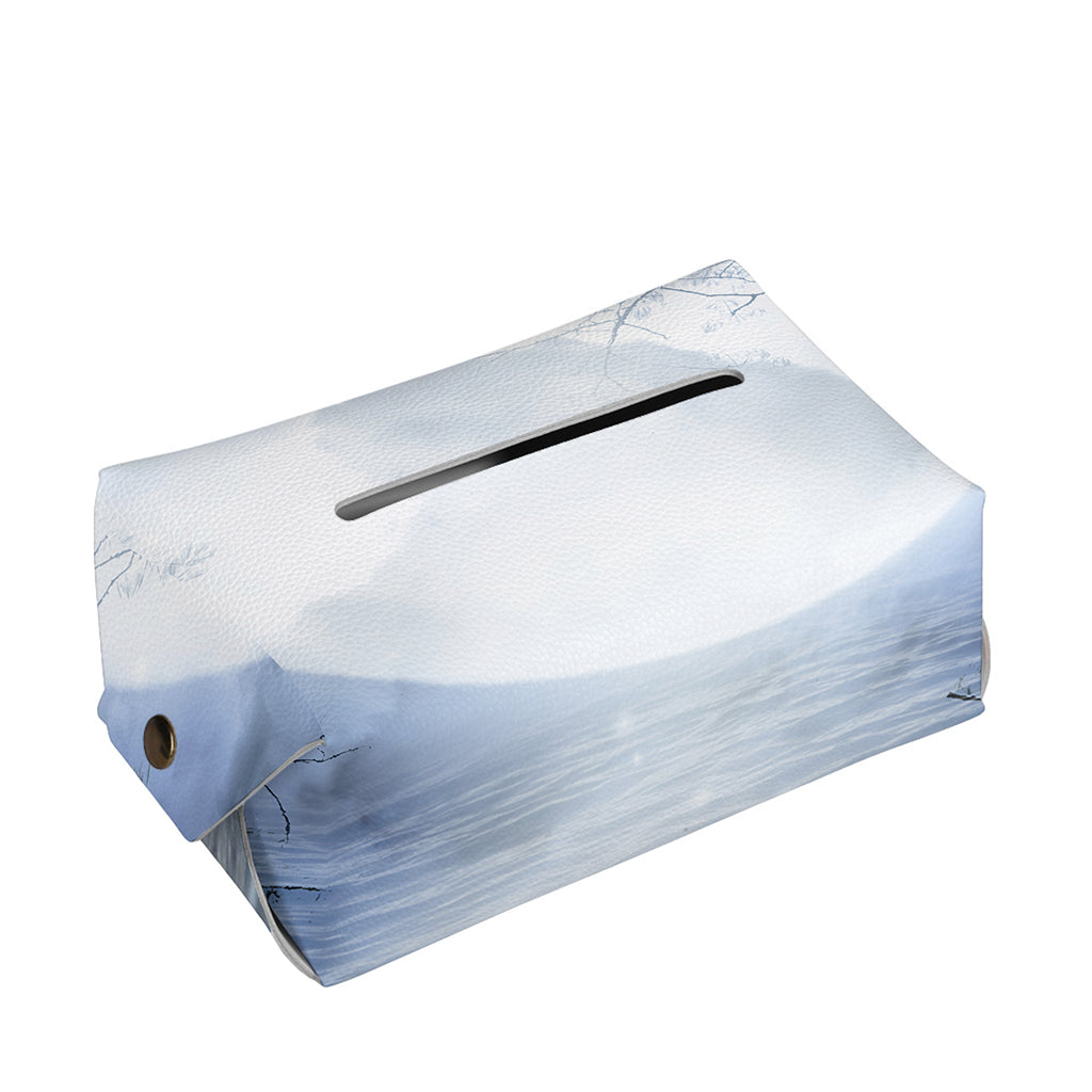 Halloween Moonlight Print Rectangle Tissue Box Cover