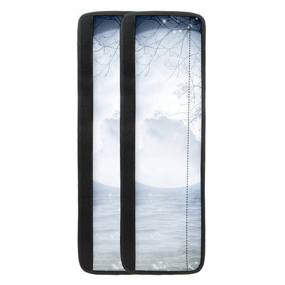 Halloween Moonlight Print Refrigerator Handle Covers