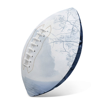 Halloween Moonlight Print Rugby Ball