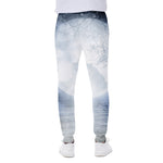 Halloween Moonlight Print Scuba Joggers