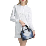 Halloween Moonlight Print Shoulder Handbag