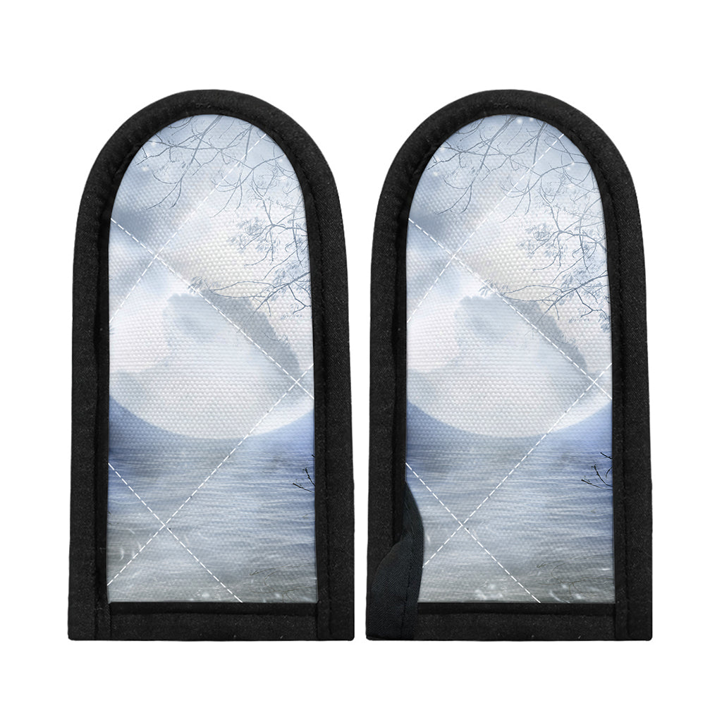 Halloween Moonlight Print Skillet Handle Cover