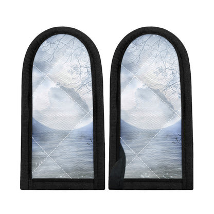 Halloween Moonlight Print Skillet Handle Cover