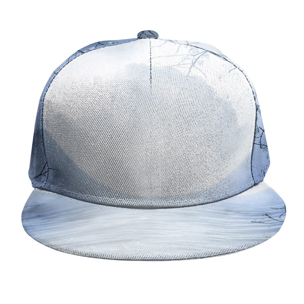 Halloween Moonlight Print Snapback Cap