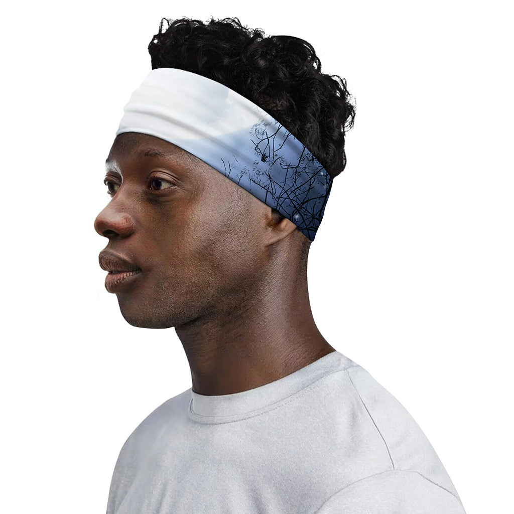 Halloween Moonlight Print Sports Headband