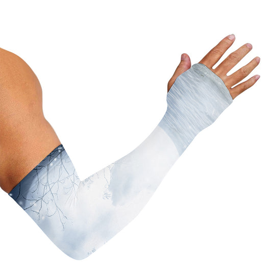 Halloween Moonlight Print Sun Protection Arm Sleeves