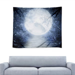 Halloween Moonlight Print Tapestry