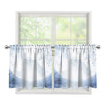 Halloween Moonlight Print Tier Curtains