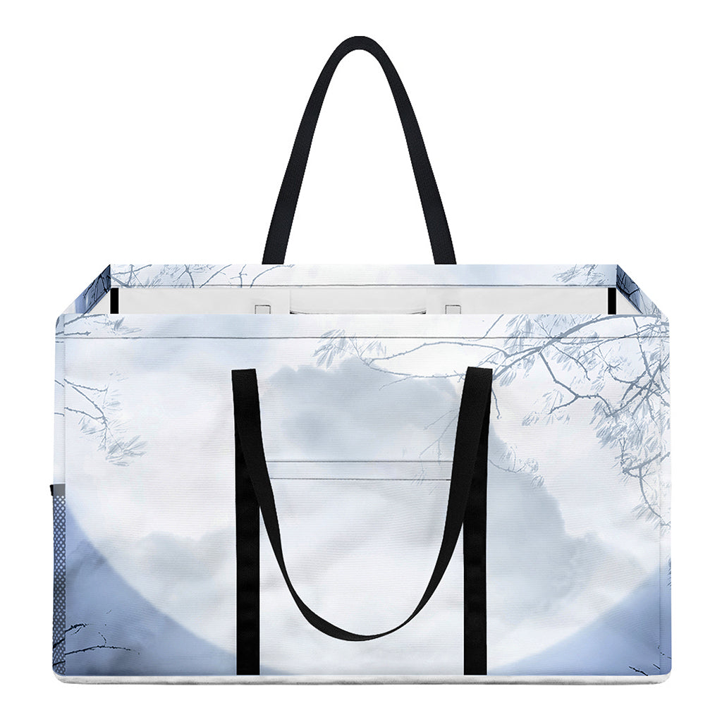 Halloween Moonlight Print Utility Tote Bag